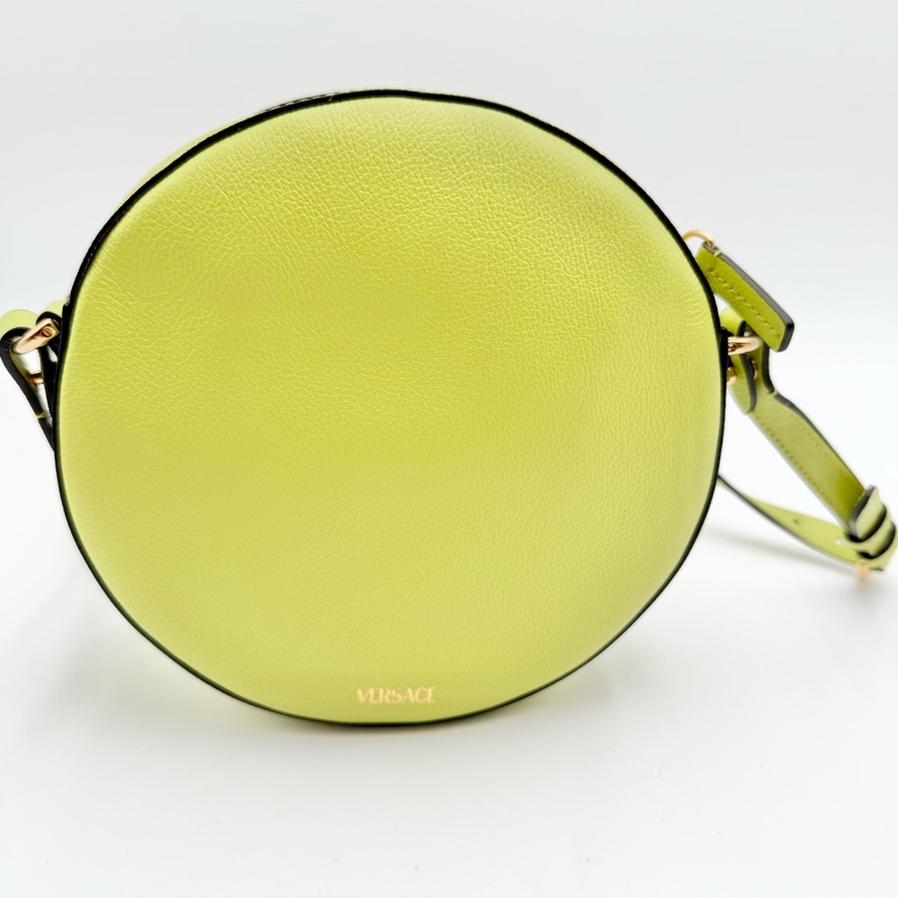 SOLD Versace La Medusa Round Camera Bag - Picture 2 of 7